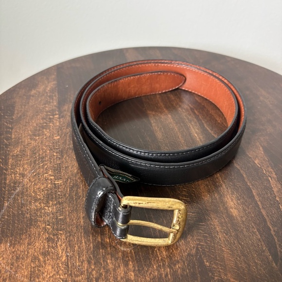 Vintage Cole Haan Leather Belt - Picture 1 of 9